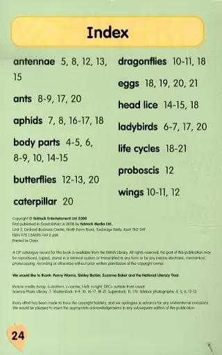 I Love Reading. 550 Words. Minibeasts - фото 6