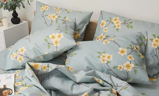 Набор наволочек Moon&Star Мікросатин Premium Spring Flower 70х70 см 2 шт - фото 2