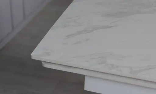 Стіл Рим обідній розкладний білий глянець 1600/2400x900x750 ноги білі - фото 9