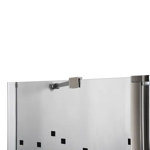 Шторка для ванної Bravo Enza 120B Mosaic 000023254, Універсальна, другий, чорний - фото 3