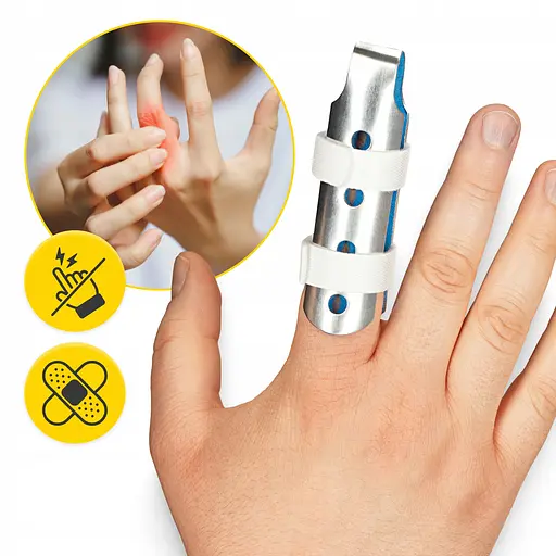 Фіксатор (бандаж) для пальця руки 4FIZJO MED 1 шт Size L (P-5905973407410) - фото 5