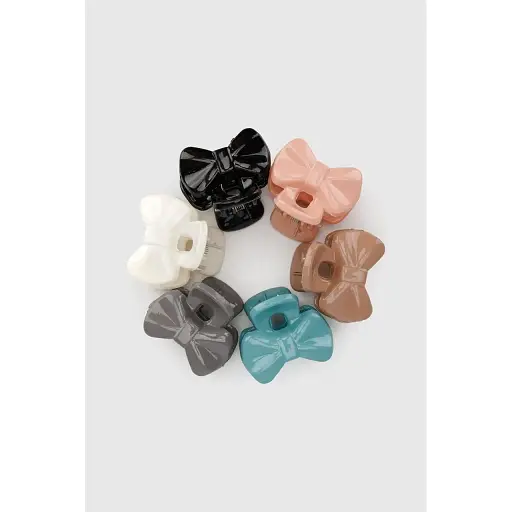 Набір заколок-крабів 4-8-18 Міні 6 шт Різнокольоровий (2000990729927A) - фото 1