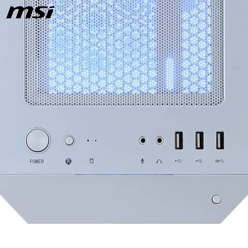 Корпус MSI MAG Forge M100R ARGB White - фото 4