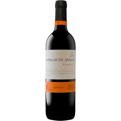 Вино Bodegas de Abalos Tempranillo Rioja DOC сухое красное 14% 0.75 л