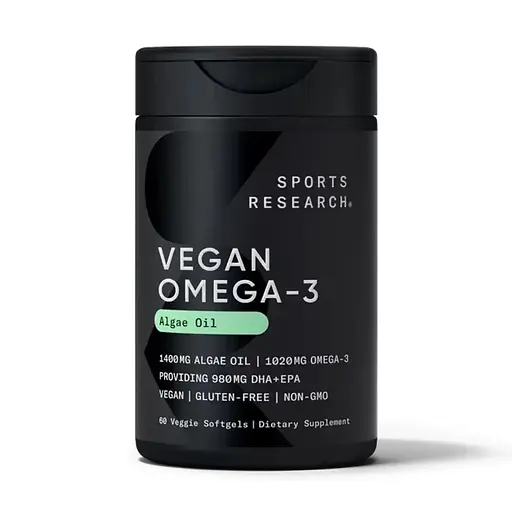 Омега-3 Sport Research Vegan Omega-3 1400 mg 60 softgels (1086-2023-10-4398)