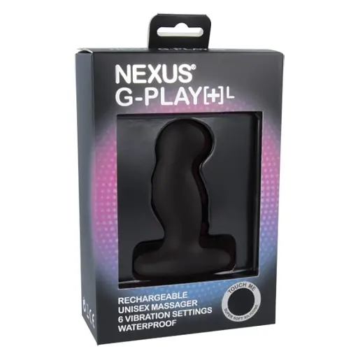 Масажер простати Nexus G-Play Plus Large, 10 см чорний