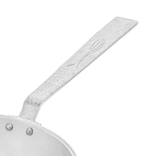 Алюмінієвий сотейник з литими ручками, рифленим дном та кришкою 2 л, Полімет 81423 - фото 5