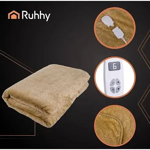 Електричний килимок-ковдра з підігрівом Ruhhy 26224 - фото 6