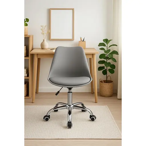 Офисное кресло Leobert Alba серый - фото 3