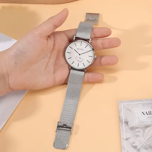 Наручний годинник жіночий Besta Love UA Silver Сріблястий (3142) - фото 7