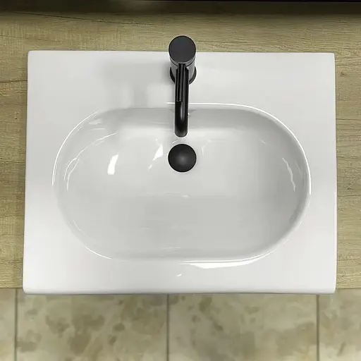 Умивальник VBI Pordenone white врізний VBI-018047, Білий - фото 1