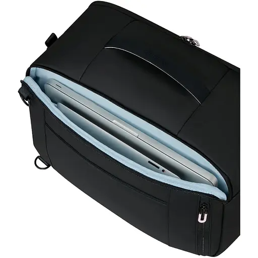 Дорожная Сумка American Tourister PUFFYPOP BLACK 40x25x20 MJ1*09004 - фото 8