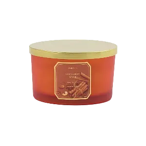 Свічка Sinsay Cinnamon Spice 380 г ароматична біла  