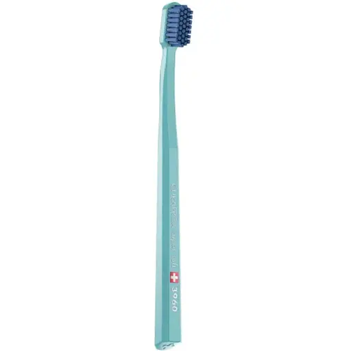 Зубная щетка Curaprox Super Soft 3960 бирюзовая с синим - фото 2