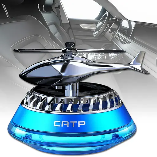 Дифузор ефірних олій Вертоліт J2 ароматизатор для автомобіля (Синій) - фото 2