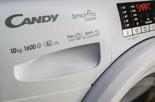 Стирально-сушильная машина Candy фронтальная 6(4) кг 1400 A 45.4 см дисплей инвертор белый - фото 10