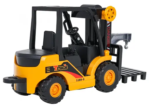 Погрузчик вилочный 1:55 с паллетой и фрикционным приводом Ramiz - фото 4