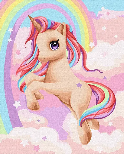 Набір для розпису по номерах 7+ Чарівний політ, 40x50 см, КНО2414