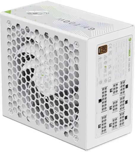 Блок живлення GameMax GM 700B Fully-modular 700W 80+ Bronze White (GM 700B WH Fully-modular New) - фото 6
