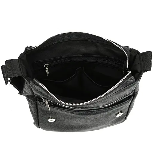 Чоловіча сумка А4 через плече зі шкіри флотар TARWA 33х26х8 см sum0028179 - фото 6