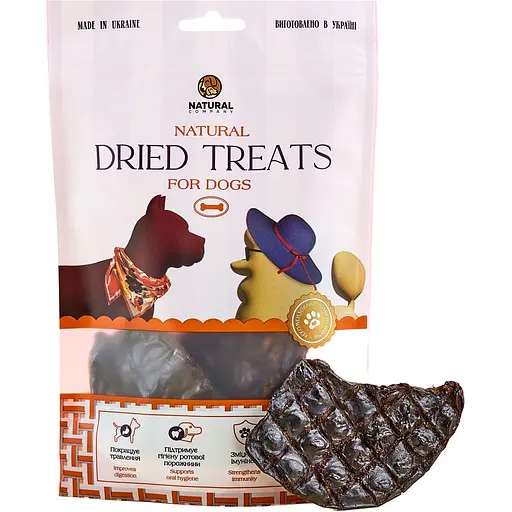 Лакомство для собак Natural печень говяжья 100 г