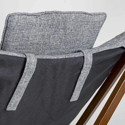 Стул раскладной Bo-Camp Bloomsbury L Grey (1200370) - фото 12