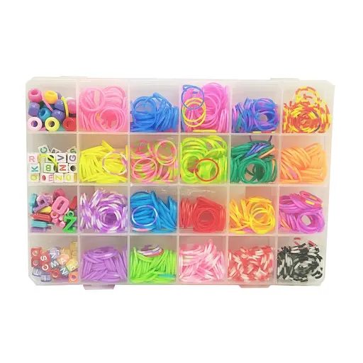 Набор резинок для плетения Bambi 74657 крючок и рогатка в комплекте - фото 2