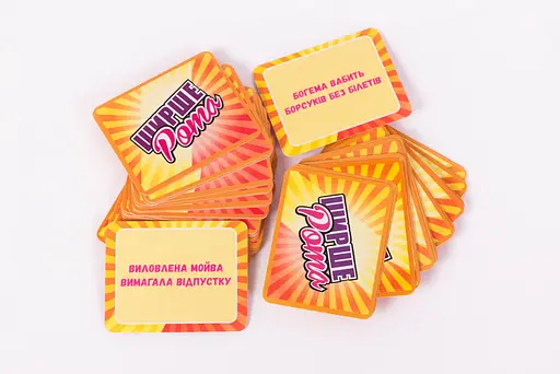 Настільна гра "ШиршеРота" Fun Games FGS04, 120 карток із фразами - фото 4