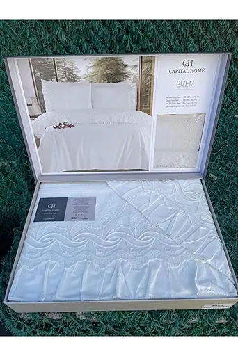 Постільна білизна Gizem Ранфорс Преміум Capital Home pbe0052133 - фото 3