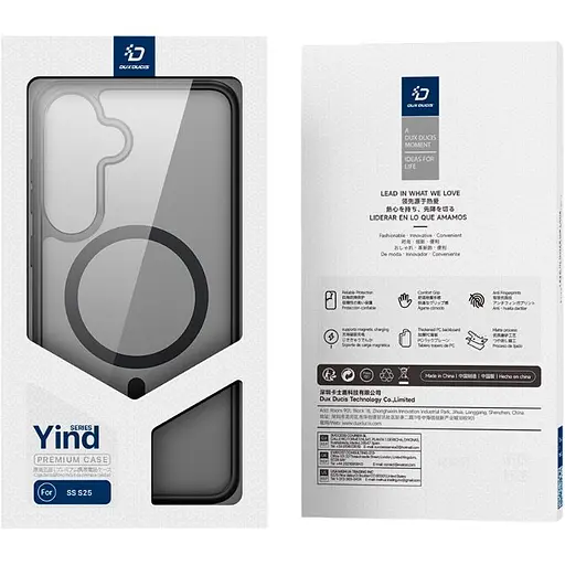 Чохол Dux Ducis Magnetic Yind для Samsung Galaxy S25 Black [134542] - фото 11