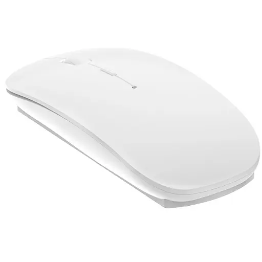 Беспроводная мышь WIWU Crystal WM101 Pro Pearl 2.4G+bluetooth dual-mode White - фото 3