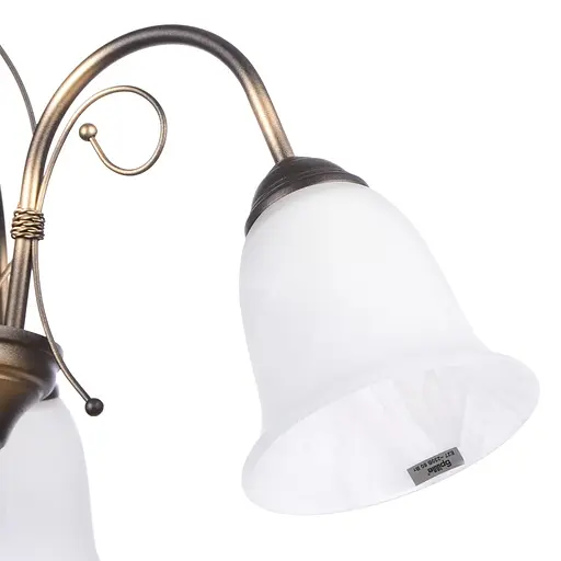 Люстра подвесная Brille флористика E27 60W BR (BKL-470S/3) - фото 3