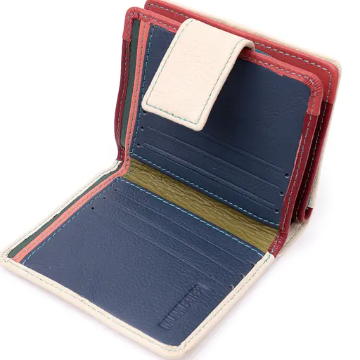 Жіночий шкіряний гаманець ST Leather 9.5х11.5х2.5 см acs0028352 - фото 4