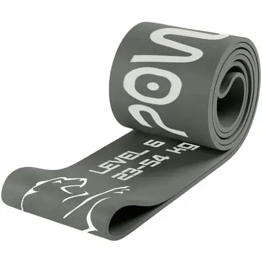 Еспандер-петля PowerPlay 4115 Power Band (гумка для фітнесу і кроссфіту) Сіра (23-54 кг) (PP_4115_Grey_(23-54 kg)) - фото 1