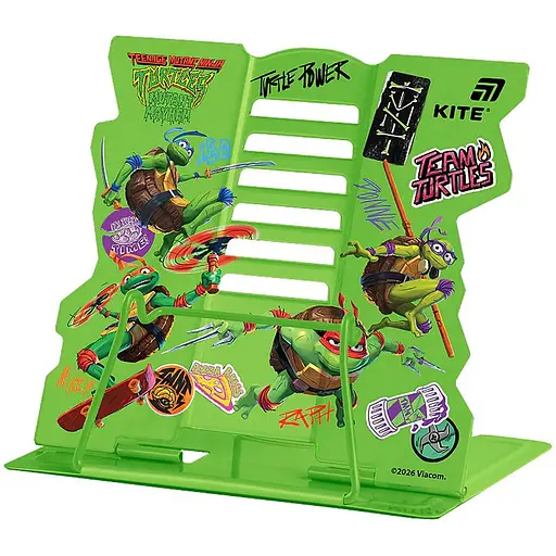 Підставка для книг Kite Ninja Turtles металева (NT26-390) - фото 1