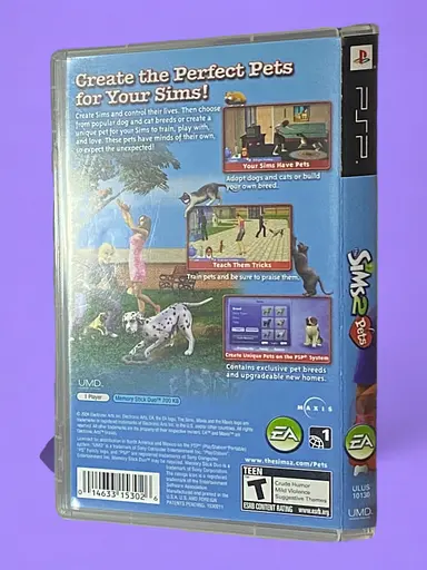 Ліцензійний диск на PSP ліцензія The Sims 2 Pets - фото 2