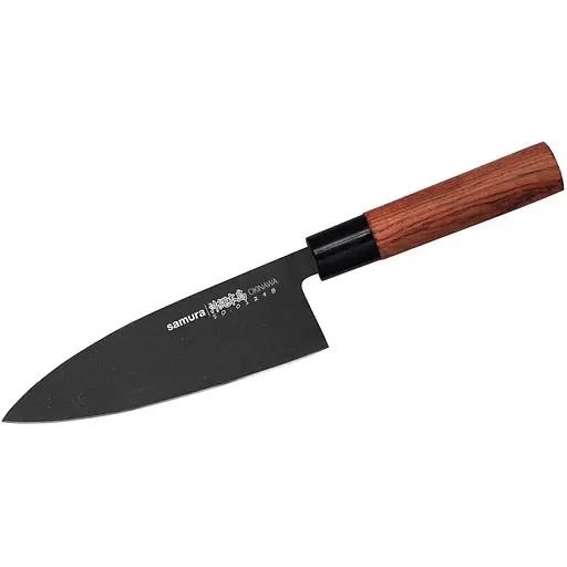 Ніж кухонний Деба 170 мм Samura Okinawa Stonewash (SO-0129B)