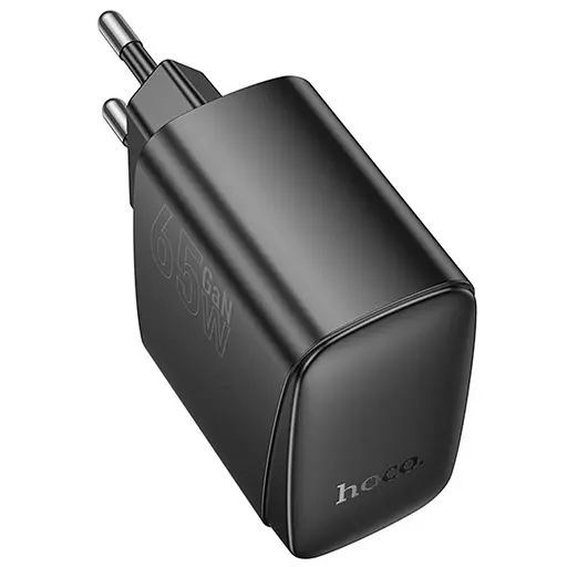 МЗП Hoco CS63A Bright PD65W (1USB-A/1C) Black - фото 2
