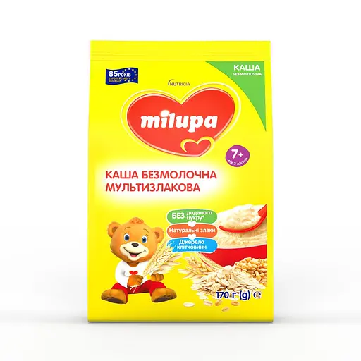 Безмолочна каша Milupa Мультизлакова 170 г - фото 2