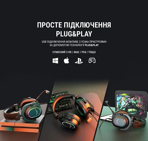 Гарнитура Fifine RGB H6 Black - фото 10