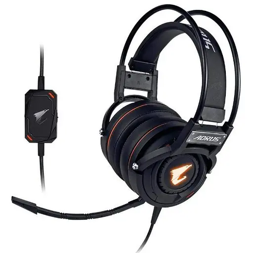 Игровая гарнитура Gigabyte AORUS H5 Black (AORUS H5) - фото 1