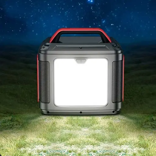 Портативна зарядна станція Hoco DB28 300W 296Wh 80000mAh Silver / Red - фото 4