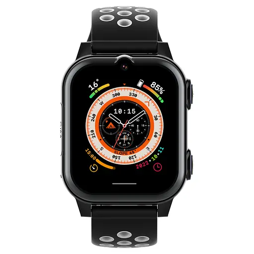 Смарт годинник-телефон дитячі Wonlex CT21 з відеодзвінком WI-FI GPS SIM-карта Black (18557) - фото 2