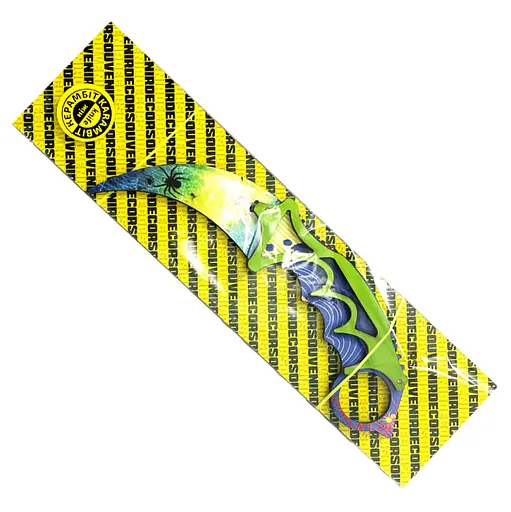 Сувенірний дерев'яний ніж, модель Керамбіт Widow Сувенір-Декор KAR-WI - фото 1