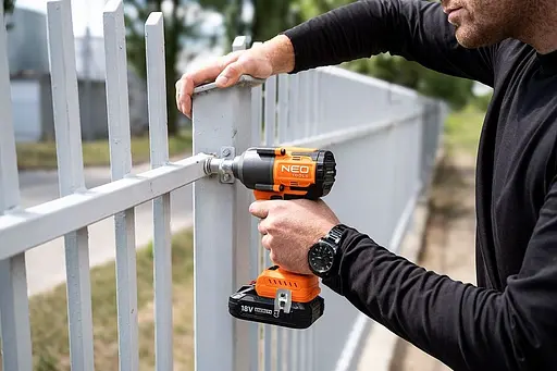 Гайковерт ударный Neo Tools Energy+ 18В бесщеточный 2400 об/мин 850 Нм 1/2" 3 скорости 1.8 кг без АКБ и ЗП - фото 3