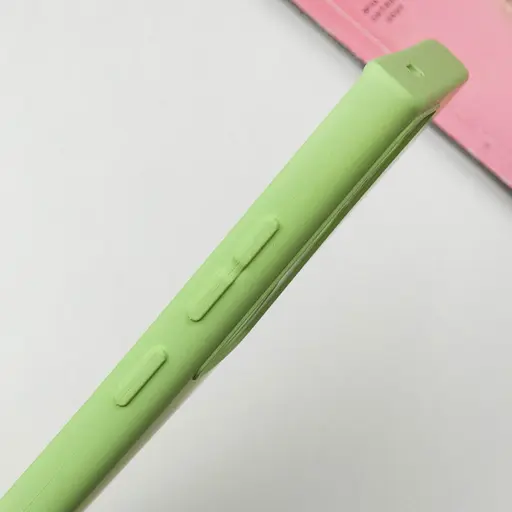 Чехол Lakshmi Silicone Cover Full Camera (A) для Samsung Galaxy S24 Ultra Зеленый / Pistachio - фото 6