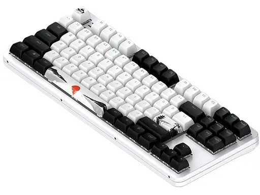 Клавіатура Dark Project ALU87 Fuji II (V2) ENG/UA Mechanical White (DPKB_FUJI_87_ANSI_UA) - фото 5