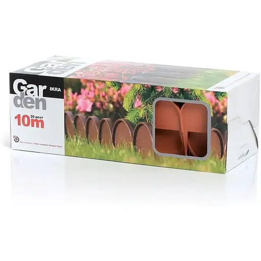 Бордюр садовый Prosperplast Garden line 10 м темно-зеленый - фото 3