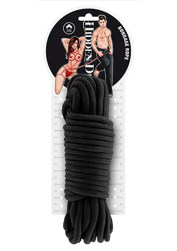 Верёвка Hidden Desire Bondage Rope 10 м черный - фото 3