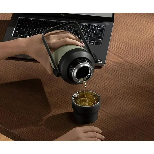 Термос MiJia Big Belly Thermos Cup 1L Green (MJDDB01PL) [147166] - фото 3